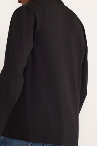 T-shirt em algodão biológico - Preto