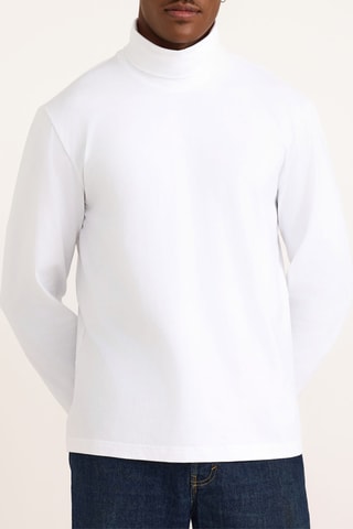 T-shirt em algodão biológico - Branco