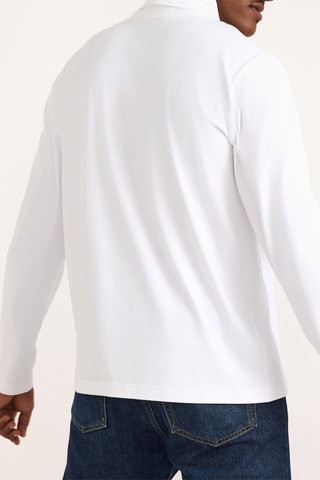 T-shirt em algodão biológico - Branco