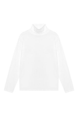 T-shirt em algodão biológico - Branco