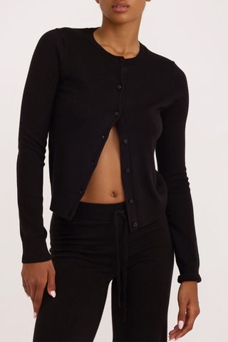 Casaco em algodão biológico - Preto