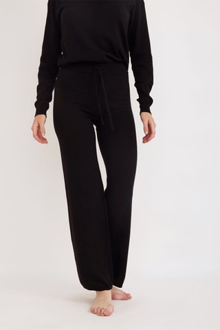 Camisola em algodão biológico - Preto