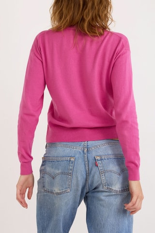 Camisola em algodão biológico - Rosa