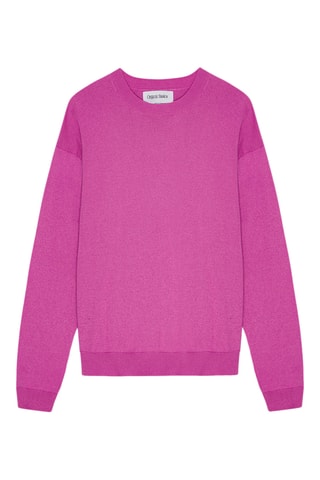 Camisola em algodão biológico - Rosa