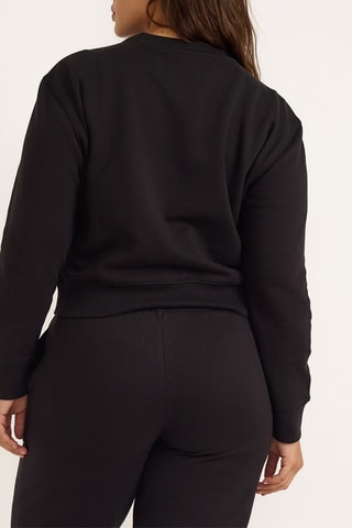 Sweat em algodão biológico - Preto