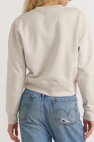 Sweat em algodão biológico - Cru