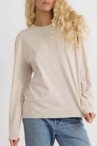 T-shirt em algodão biológico - Cru