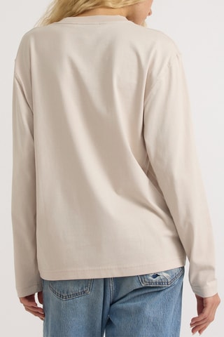 T-shirt em algodão biológico - Cru