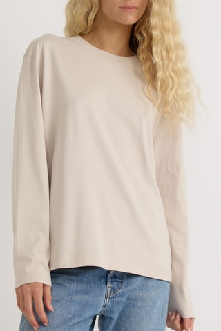 T-shirt em algodão biológico - Cru