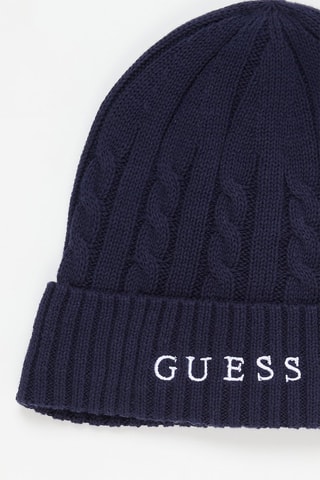 Bonnet et snood - bleu nuit foncé