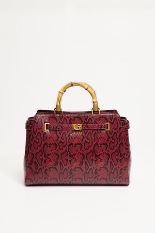 Sac à main Sibel - Rouge et noir