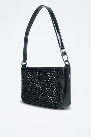 Sac porté épaule verni Beauvoir - Noir