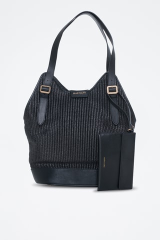 Sac porté épaule Hobo - Noir