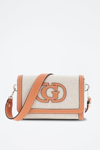 Bandolera Sebina - Beige y naranja