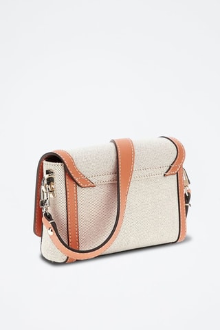 Bandolera Sebina - Beige y naranja