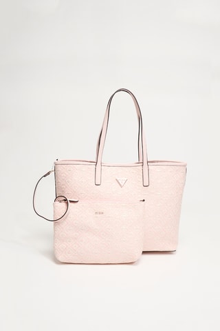 Cabas et pochette Vikky - Rose poudré