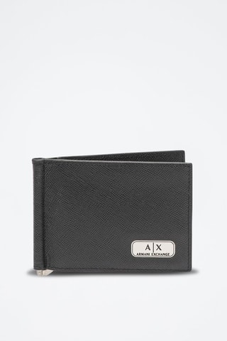 Cartera de piel de cordero - Negro