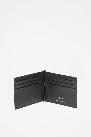 Cartera de piel de cordero - Negro