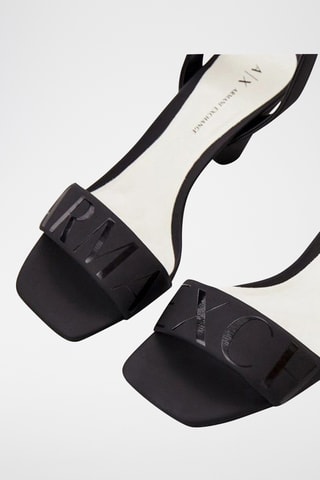 Sandalias de tacón - Negro