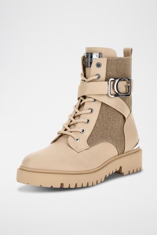 Botines de lino Orana5 - Beige