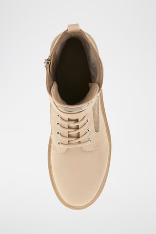 Botines de lino Orana5 - Beige