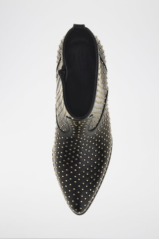 Botines - Negro y dorado