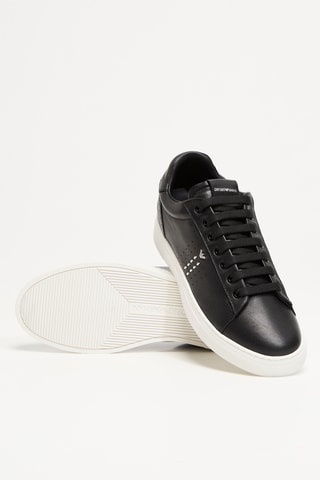 Zapatillas de piel - Negro - EA7