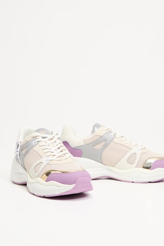 Zapatillas de piel - Beige - EA7