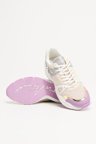 Zapatillas de piel - Beige - EA7