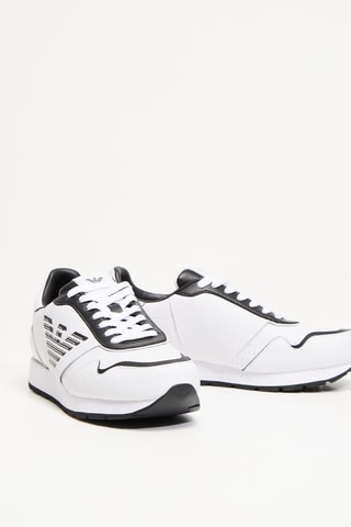 Sapatilhas em couro - Branco - EA7