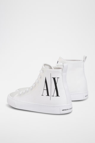 Zapatillas altas - Blanco