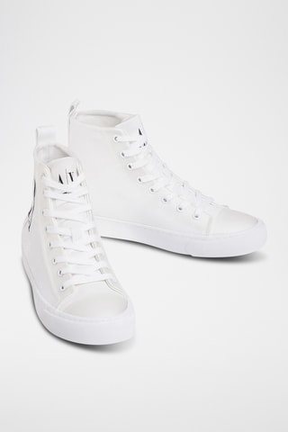 Zapatillas altas - Blanco