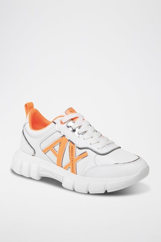 Baskets en cuir - Blanc - Exchange