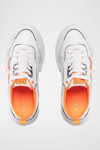 Baskets en cuir - Blanc - Exchange