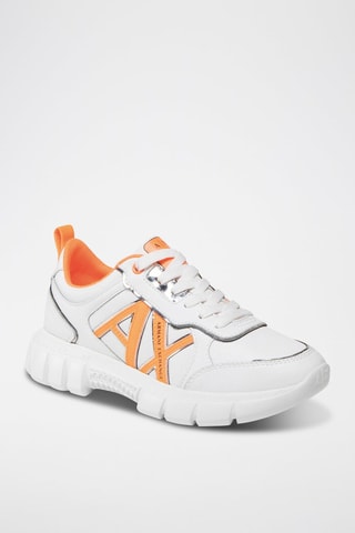 Baskets en cuir - Blanc - Exchange