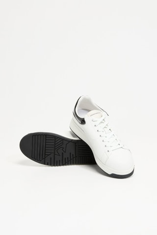 Zapatillas de piel - Blanco