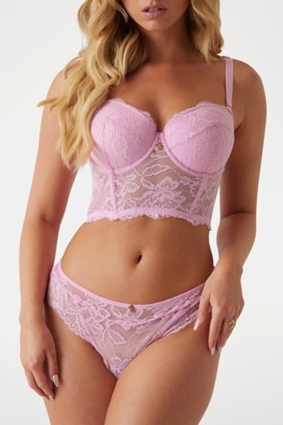 Braga brasileña Sara - Rosa empolvado