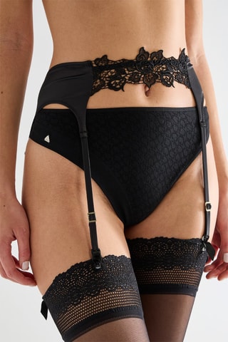 Porte-jarretelles Julia - Noir