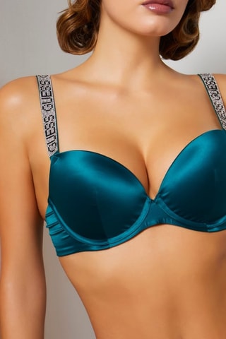 Soutien-gorge push-up Naomi - Vert émeraude