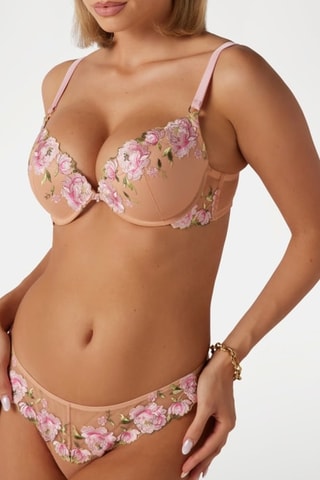 Sujetador push-up Loredana - Marrón claro