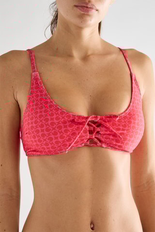 Sujetador de bikini Gigi - Coral