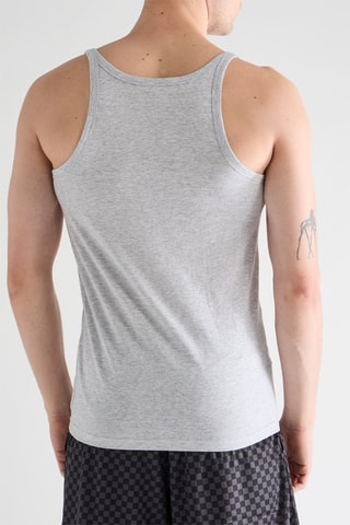 Camiseta de tirantes - Gris jaspeado