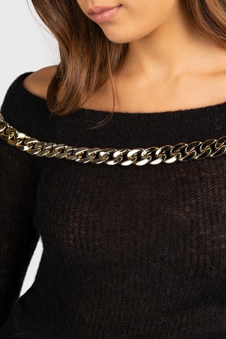 Pull en alpaga - Noir