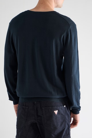 Jersey de seda - Azul marino