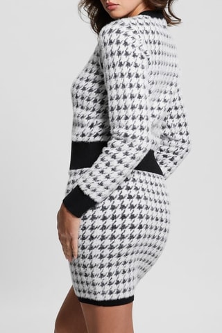 Gilet Violet - Blanc et noir