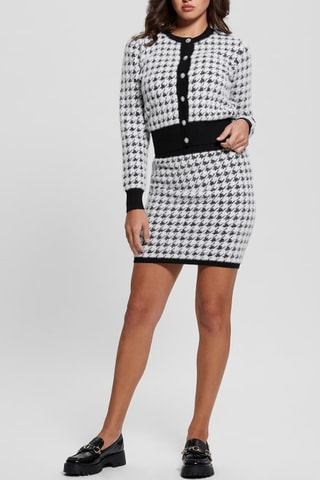 Gilet Violet - Blanc et noir