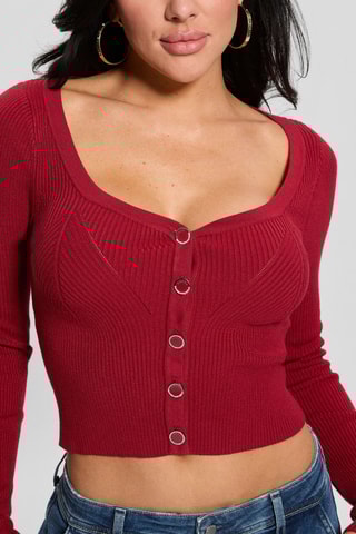 Cárdigan Katelyn - Rojo