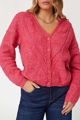 Cárdigan Amelia - Coral