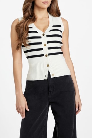 Chaleco Nancy - Blanco