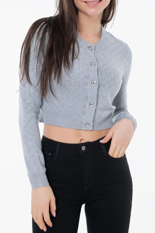 Gilet Holland - Gris clair chiné